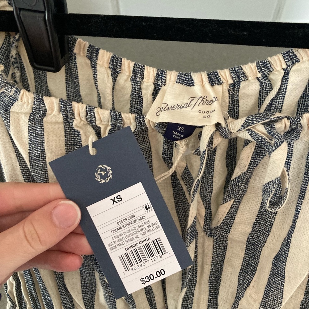 NWT linen blend dress